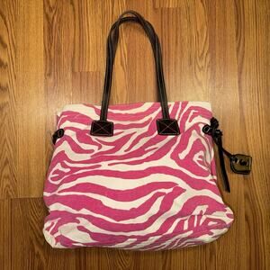 Dooney & Bourke Pink/White AS483 PK VICTORIA with Tags
